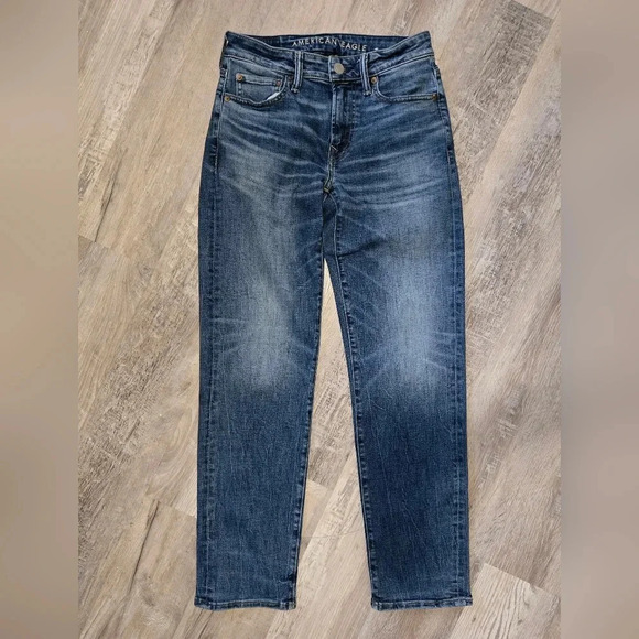 American Eagle Next Level Airflex Men's Boys Jeans 28/32 Small Straight Leg - Picture 11 of 14